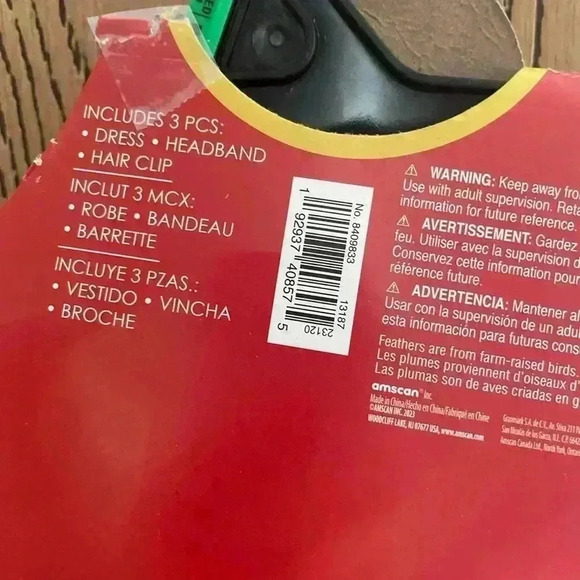 SNOWMAN WINTER PRINCESS 
TRANSFORMING COSTUME M 8/10 NEW - Picture 3 of 13